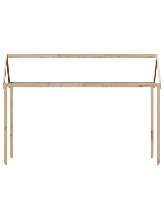 Bērnu gultas jumts, 217x95,5x159 cm, priedes masīvkoks
