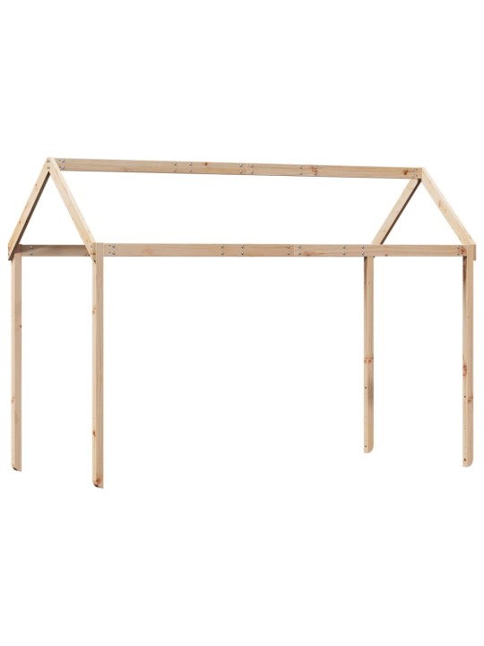 Bērnu gultas jumts, 217x85,5x154 cm, priedes masīvkoks
