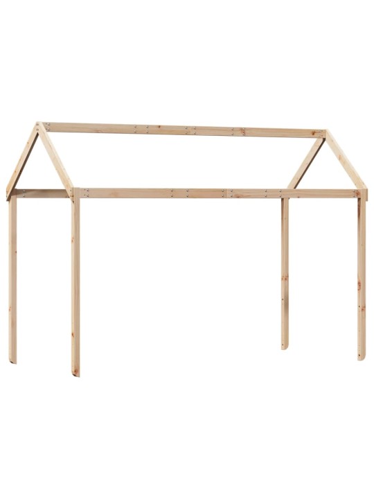 Bērnu gultas jumts, 207x95,5x159 cm, priedes masīvkoks