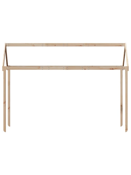 Bērnu gultas jumts, 207x95,5x159 cm, priedes masīvkoks