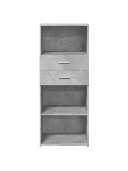 Augstais skapītis betonpelēks 50x42,5x124 cm inženierijas koks