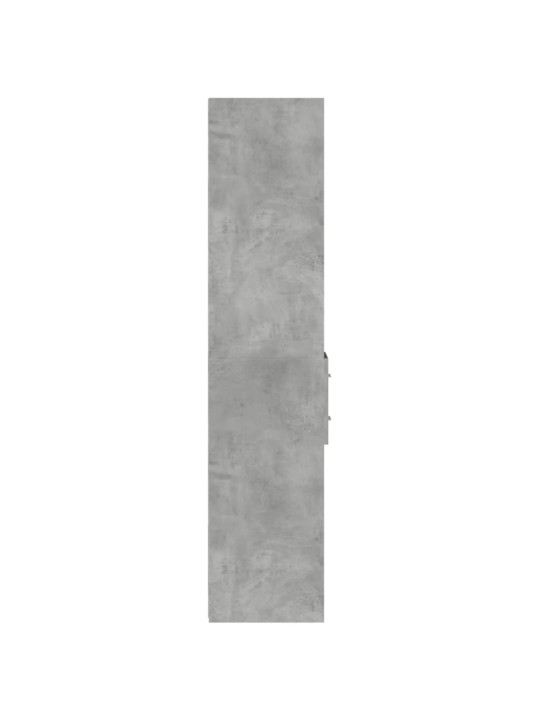 Augstais skapītis, betonpelēks,30x42,5x185cm, inženierijas koks