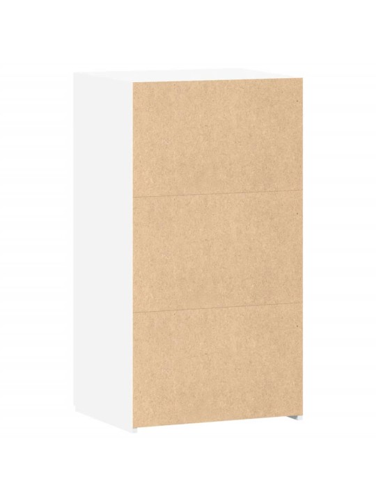 Kumode, balta, 50x42,5x93 cm, inženierijas koks