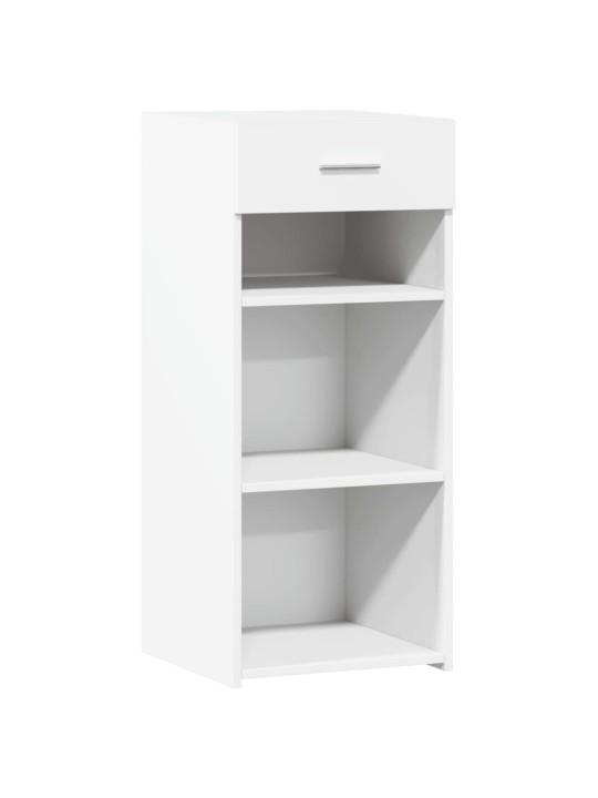 Kumode, balta, 40x42,5x93 cm, inženierijas koks