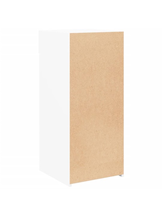 Kumode, balta, 40x42,5x93 cm, inženierijas koks