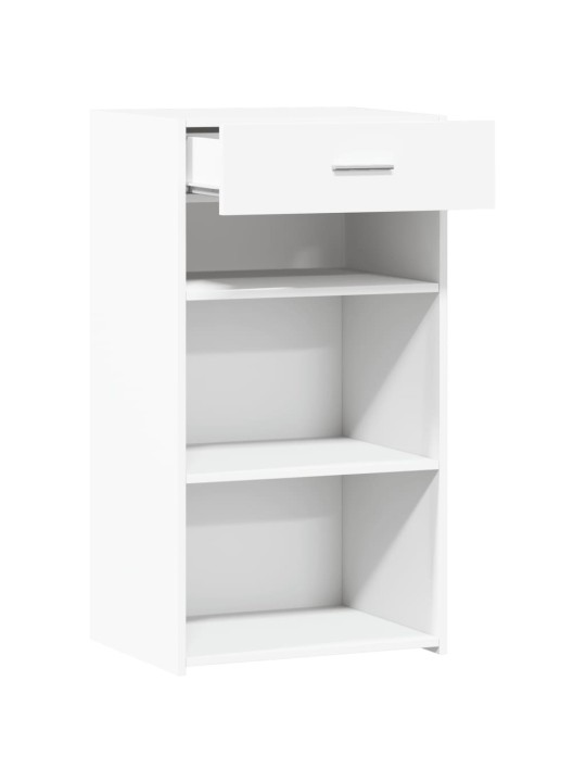 Kumode, balta, 50x42,5x93 cm, inženierijas koks