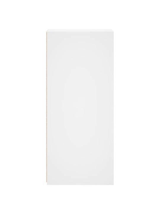 Kumode, balta, 30x41x93 cm, inženierijas koks
