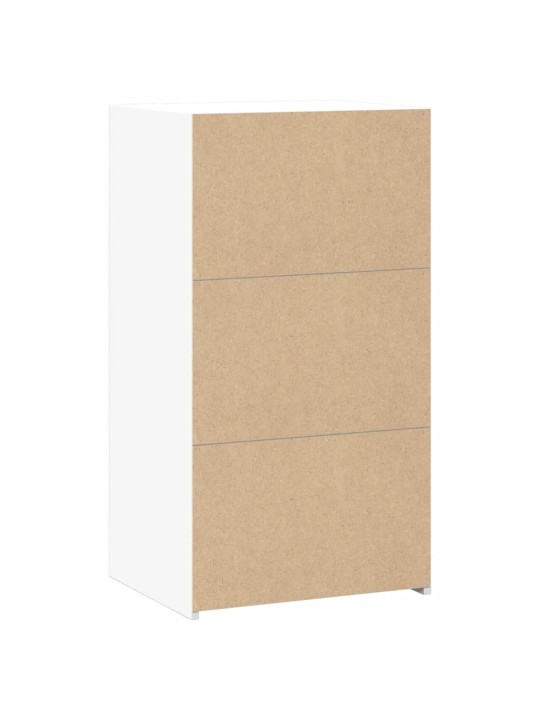 Kumode, balta, 50x41x93 cm, inženierijas koks