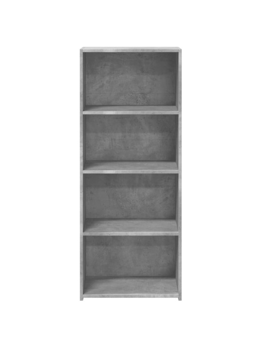 Augstais skapītis betona pelēks 50x41x124 cm inženierijas koks
