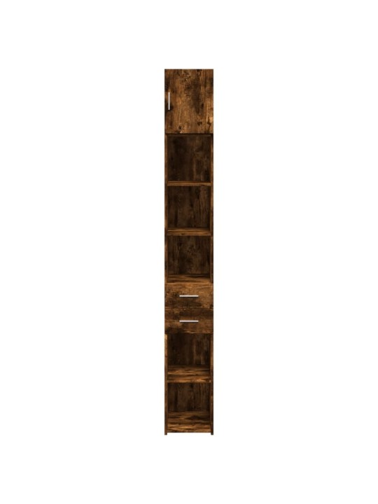 Skapis, ozolkoka krāsā, 30x42,5x225 cm, inženierijas koks
