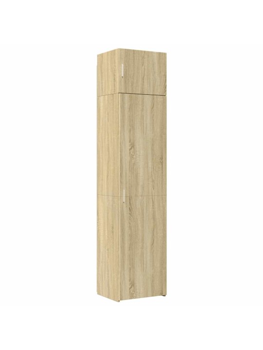 Skapis, ozolkoka krāsā, 50x42,5x225 cm, inženierijas koks