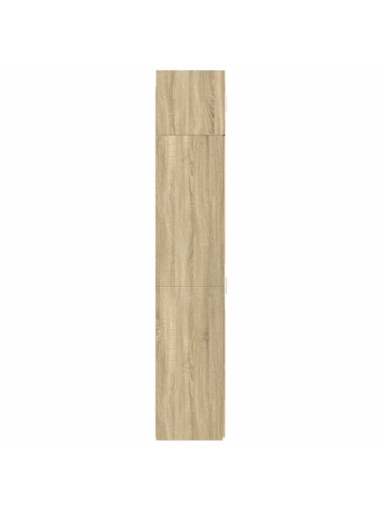 Skapis, ozolkoka krāsā, 50x42,5x225 cm, inženierijas koks