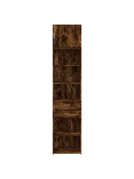 Skapis, ozolkoka krāsā, 50x42,5x225 cm, inženierijas koks