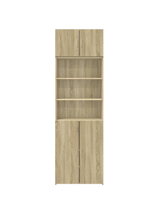 Skapis, ozolkoka krāsā, 70x42,5x225 cm, inženierijas koks