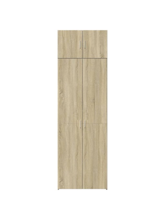 Skapis, ozolkoka krāsā, 70x42,5x225 cm, inženierijas koks