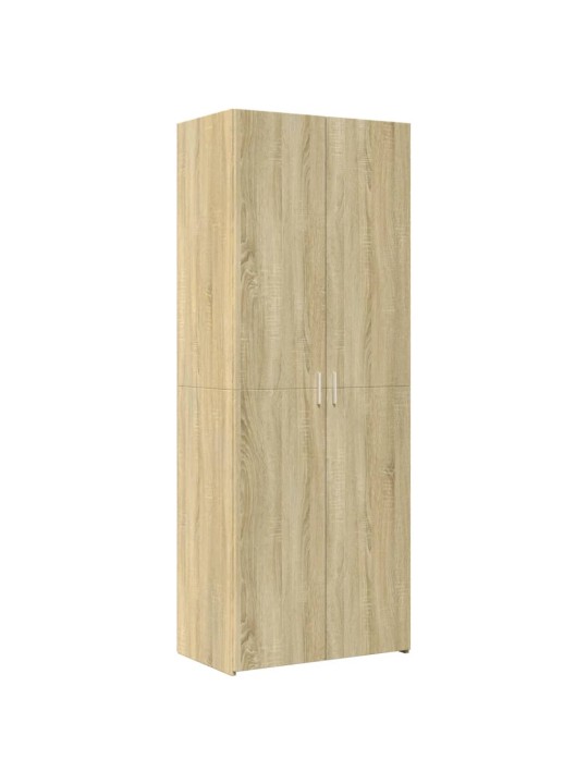 Skapis, ozolkoka krāsā, 70x42,5x225 cm, inženierijas koks