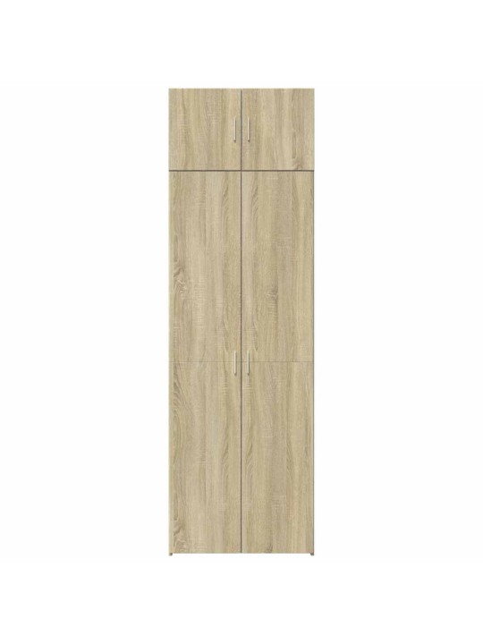Skapis, ozolkoka krāsā, 70x42,5x225 cm, inženierijas koks