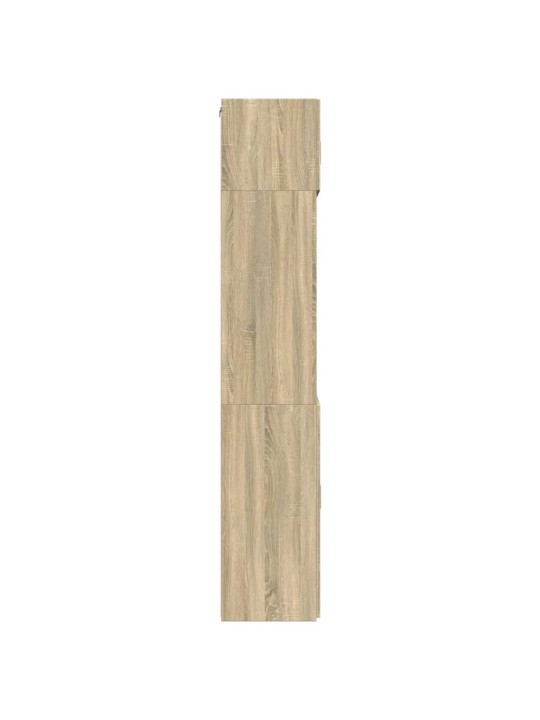 Skapis, ozolkoka krāsā, 80x42,5x225 cm, inženierijas koks