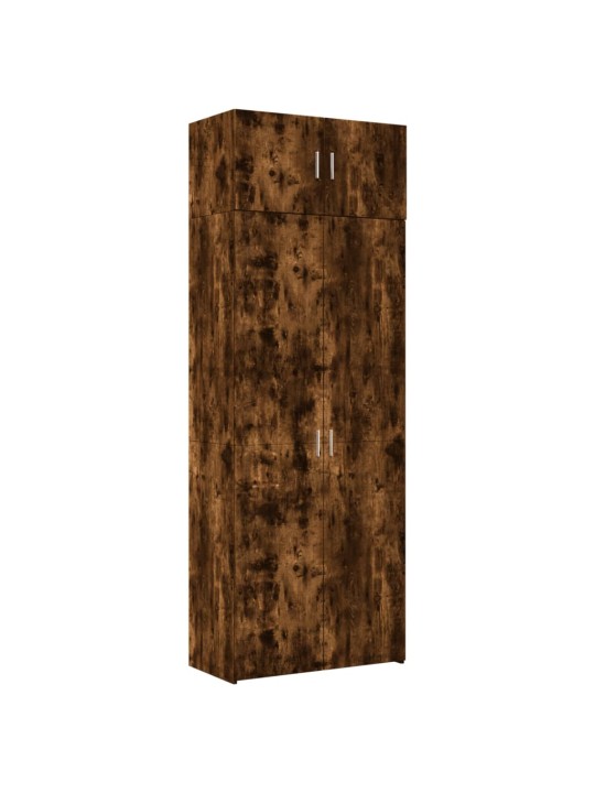 Skapis, ozolkoka krāsā, 80x42,5x225 cm, inženierijas koks