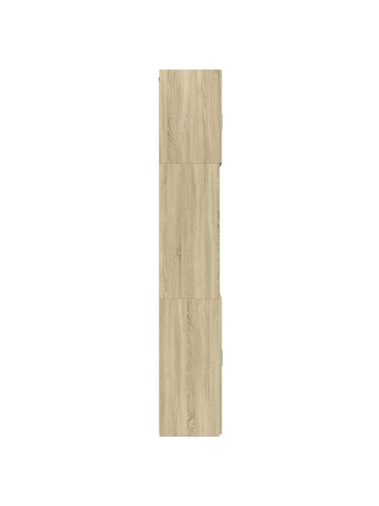Augstais skapītis koka krāsa 80x42,5x249cm inženierijas koks