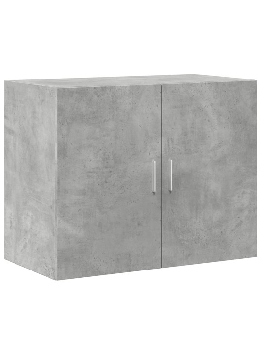 Augstais skapītis betonpelēks 80x42,5x249 cm inženierijas koks