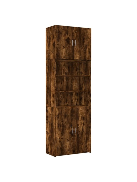 Augstais skapītis koka krāsa 80x42,5x249cm inženierijas koks