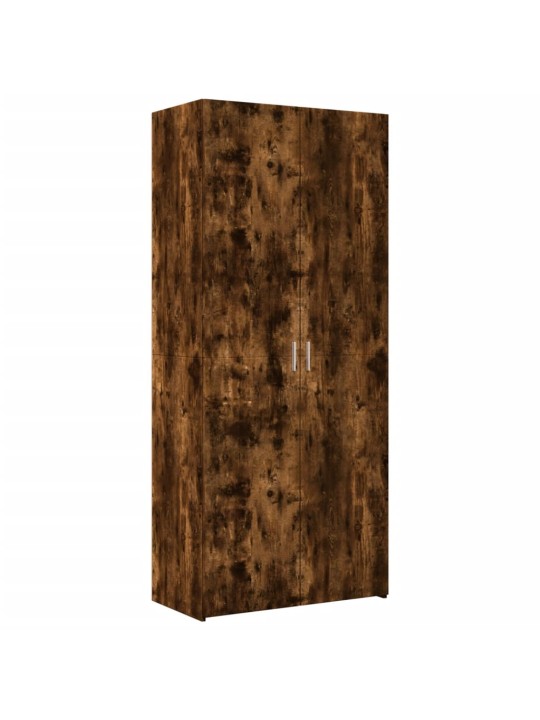 Augstais skapītis koka krāsa 80x42,5x249cm inženierijas koks