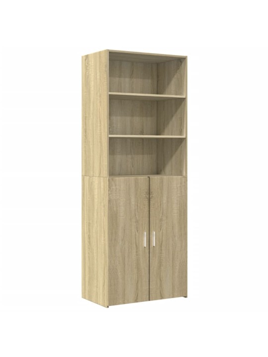 Augstais skapītis koka krāsa 70x42,5x185cm inženierijas koks