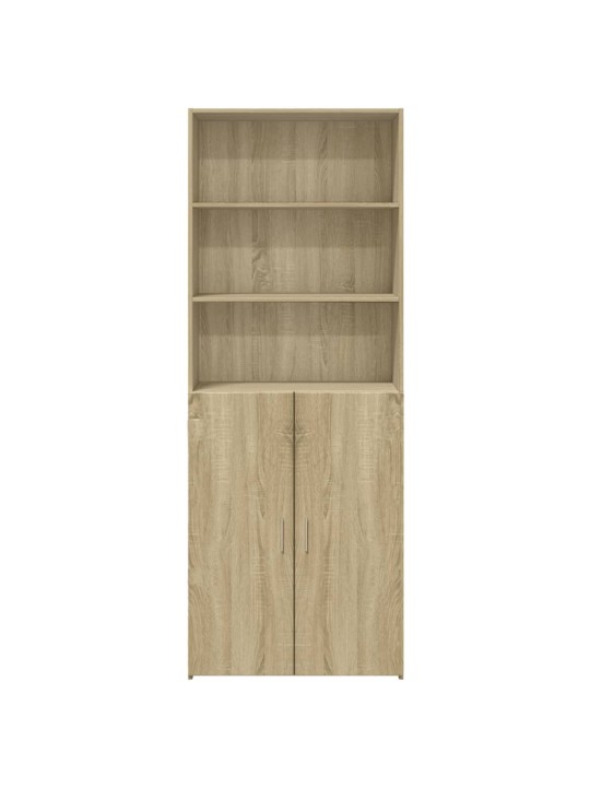 Augstais skapītis koka krāsa 70x42,5x185cm inženierijas koks