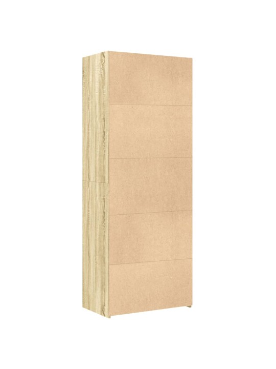 Augstais skapītis koka krāsa 70x42,5x185cm inženierijas koks