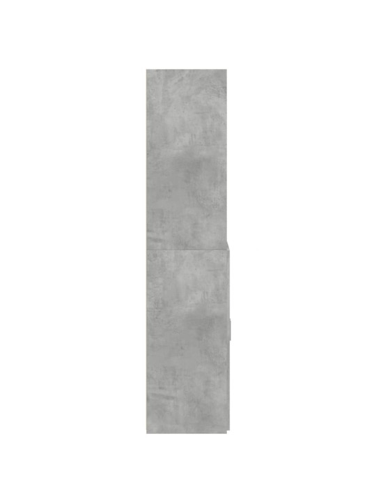 Augstais skapītis betonpelēks 80x42,5x185 inženierijas koks