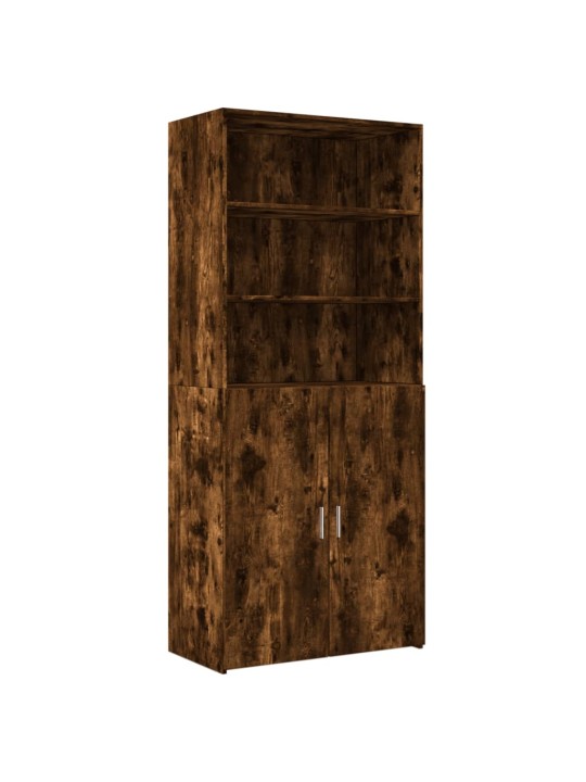 Augstais skapītis koka krāsa 80x42,5x185 inženierijas koks