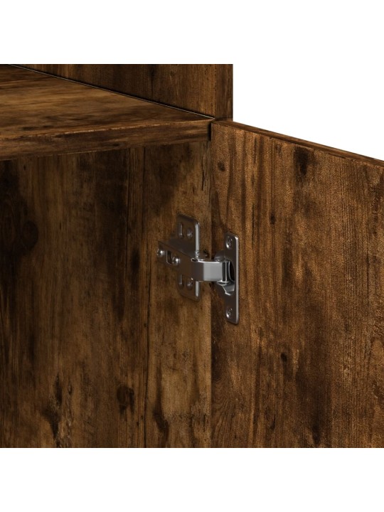 Augstais skapītis koka krāsa 80x42,5x185 inženierijas koks