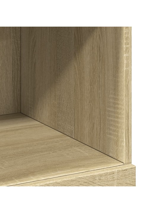 Augstais skapītis, ozolkoka, 80x42,5x124 cm, inženierijas koks