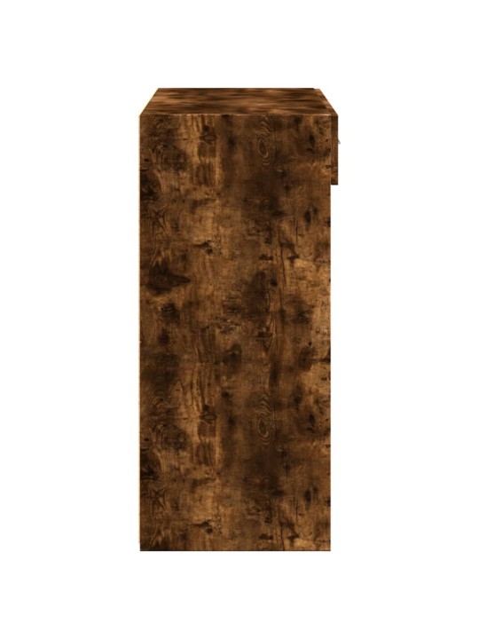 Augstais skapītis, ozolkoka, 80x42,5x124 cm, inženierijas koks