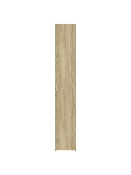 Augstais skapītis, ozolkoka, 30x42,5x185 cm, inženierijas koks
