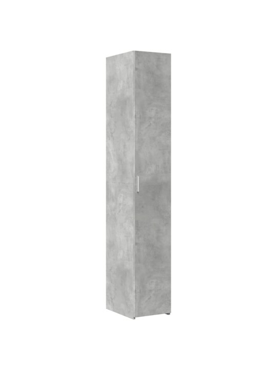 Augstais skapītis, betonpelēks,30x42,5x185cm, inženierijas koks