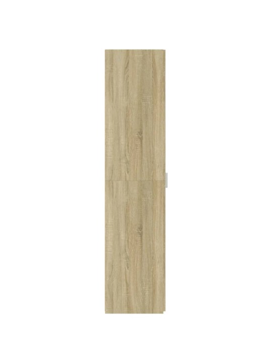 Augstais skapītis, ozolkoka, 40x42,5x185 cm, inženierijas koks