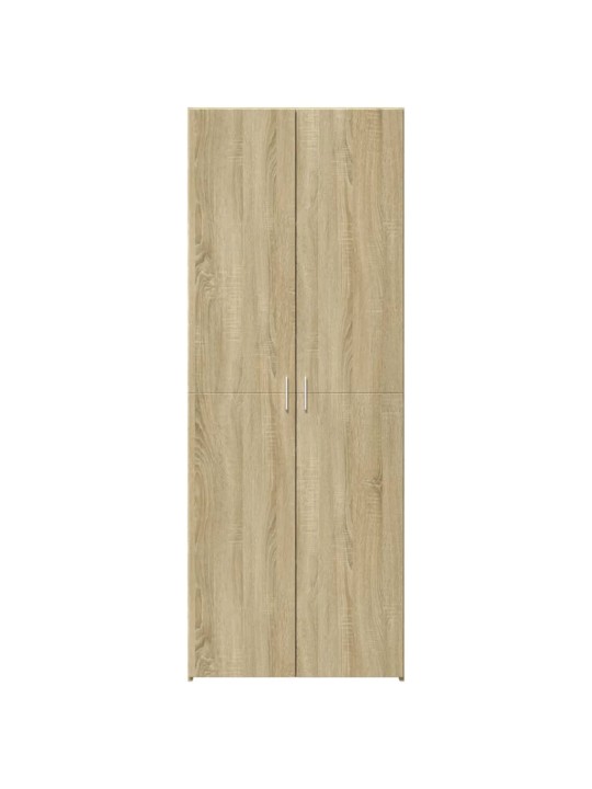 Augstais skapītis koka krāsa 70x42,5x185cm inženierijas koks