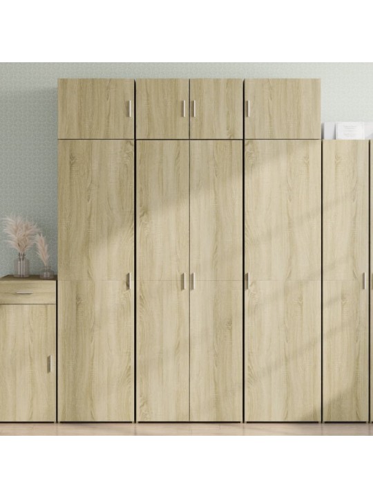 Augstais skapītis koka krāsa 70x42,5x185cm inženierijas koks