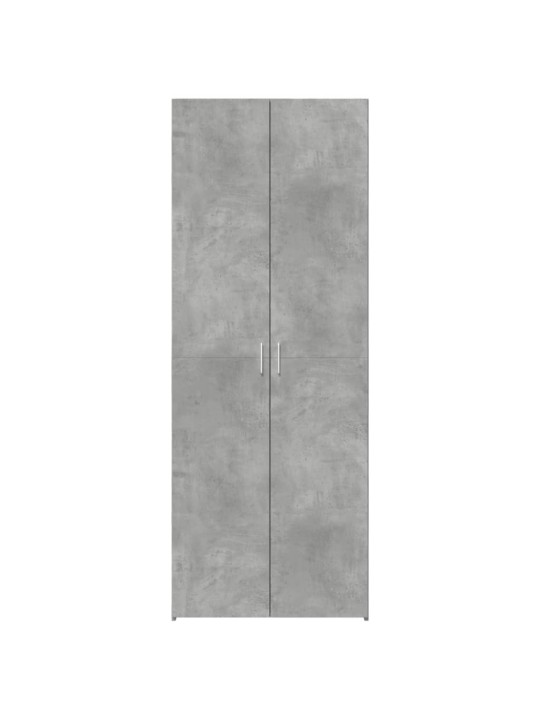 Augstais skapītis betonpelēks 70x42,5x185 cm inženierijas koks