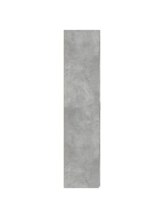 Augstais skapītis betonpelēks 70x42,5x185 cm inženierijas koks