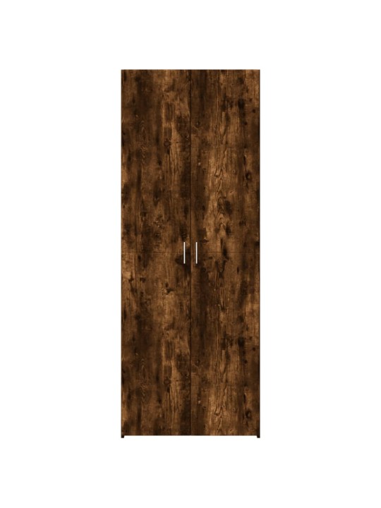 Augstais skapītis, koka krāsa, 70x42,5x185cm, inženierijas koks
