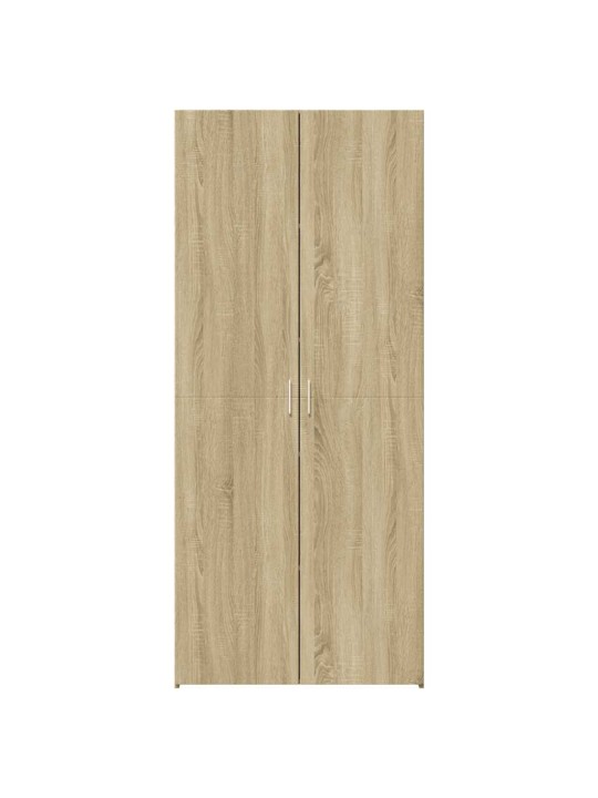Augstais skapītis koka krāsa 70x42,5x185cm inženierijas koks