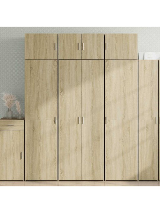 Augstais skapītis koka krāsa 70x42,5x185cm inženierijas koks