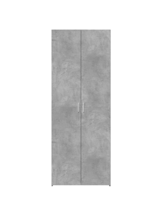 Augstais skapītis betonpelēks 70x42,5x185 cm inženierijas koks
