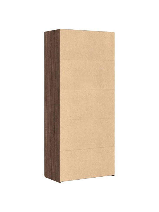 Augstais skapītis, koka krāsa, 80x42,5x185, inženierijas koks