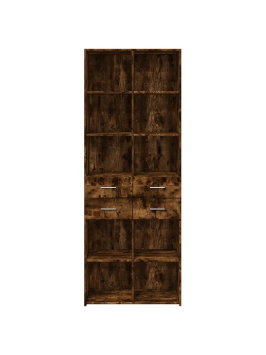 Augstais skapītis, koka krāsa, 70x42,5x185cm, inženierijas koks