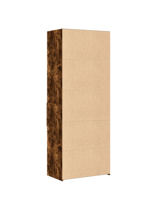 Augstais skapītis, koka krāsa, 70x42,5x185cm, inženierijas koks