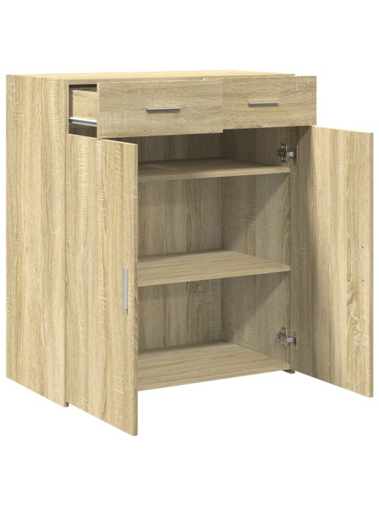 Kumode ozolkoka krāsā 80x42,5x93 cm inženierijas koks
